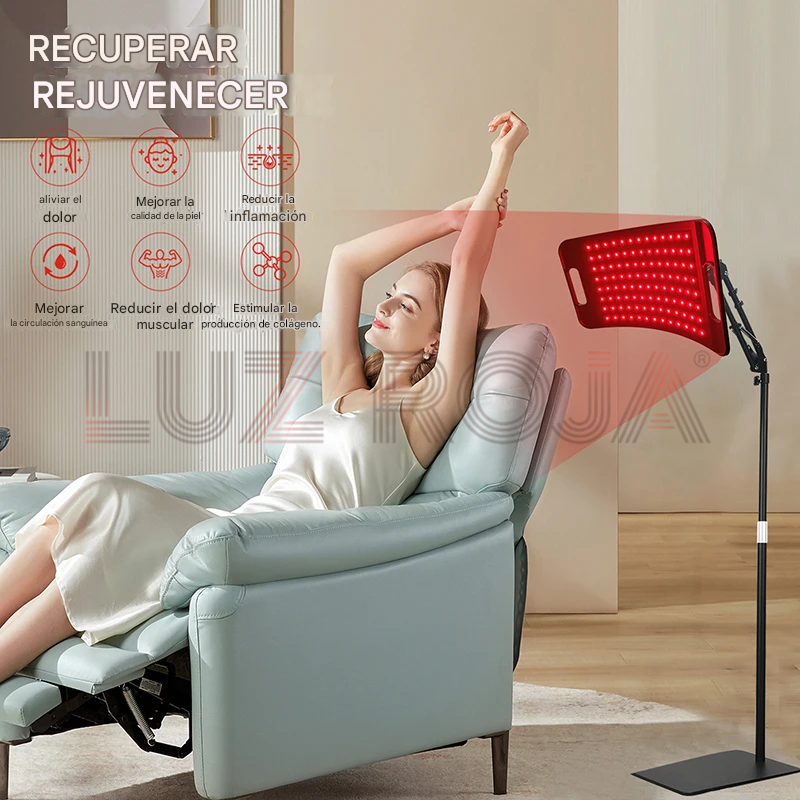 Lámpara Terapia Luz Roja y NIR - 660nm / 850nm