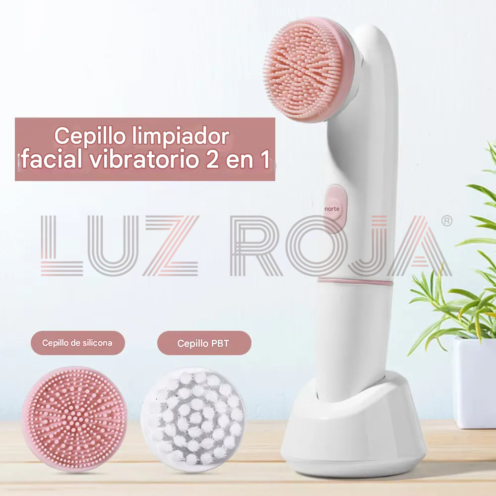 VibrantGlow Facial Brush