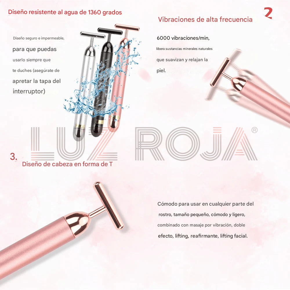 24K Gold Vibrating Facial Lifter