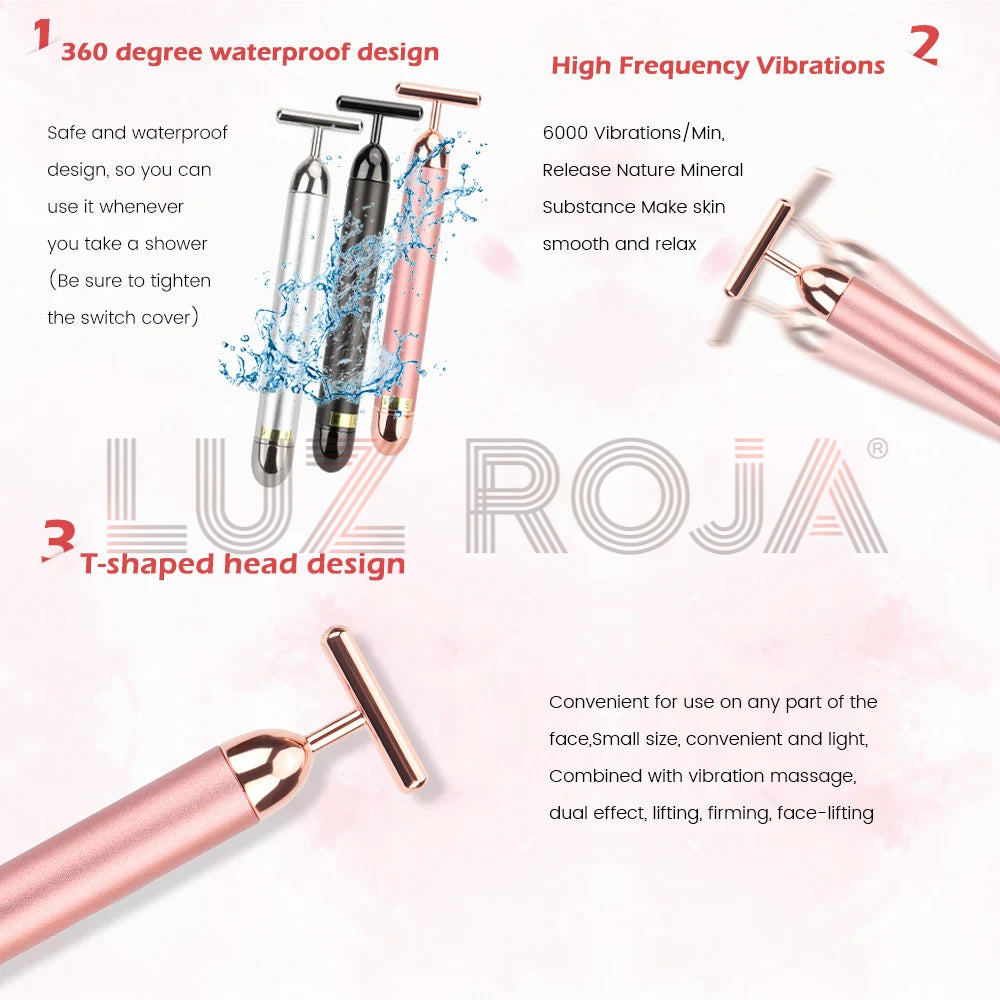 24K Gold Vibrating Facial Lifter