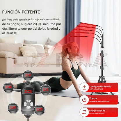 Lámpara Terapia LED Roja Avanzada 30W