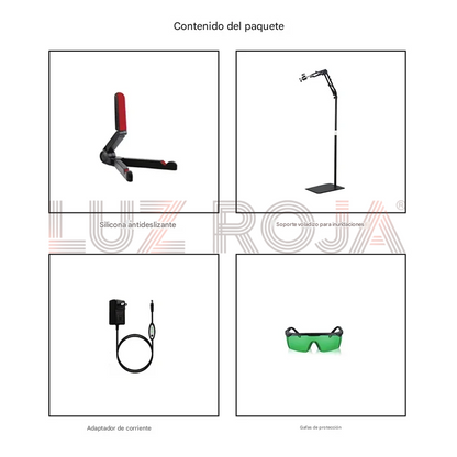 Lámpara Terapia Luz Roja y NIR - 660nm / 850nm
