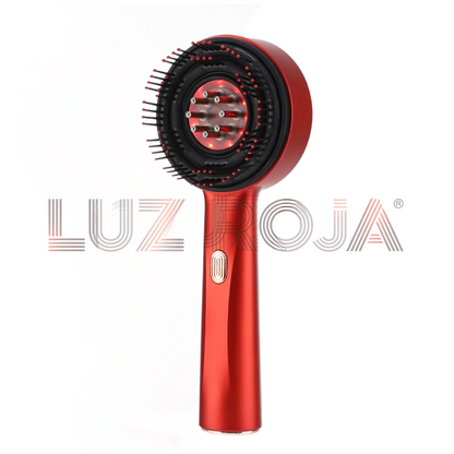 Peine Masajeador Láser Anticaída con Luz Roja