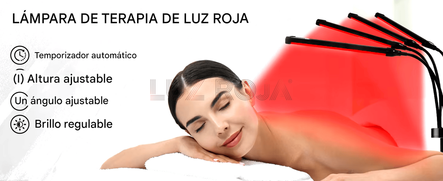 Lámpara Terapia LED Roja Avanzada 30W