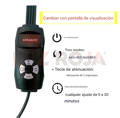 Lámpara Terapia LED Roja Avanzada 30W